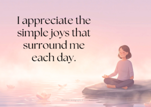 mindful affirmations image