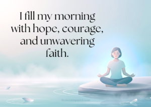 morning affirmations for positive energy