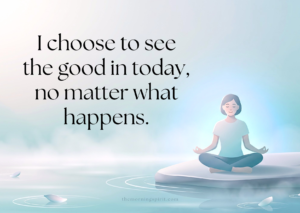 Morning affirmations for positive energy