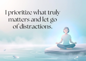 Morning affirmations for positive energy