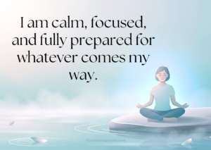 Morning affirmations for positive energy