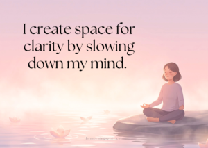 affirmations for mindfulness image