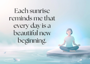 good morning affirmations image