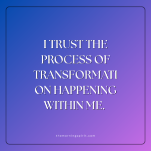 morning positive affirmations image