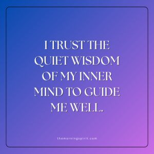 morning positive affirmation