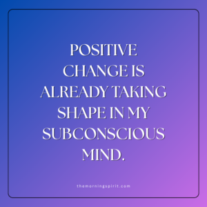 morning affirmation image
