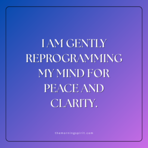 morning positive affirmations images
