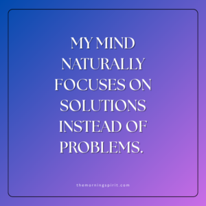Positive morning affirmations morning spirit