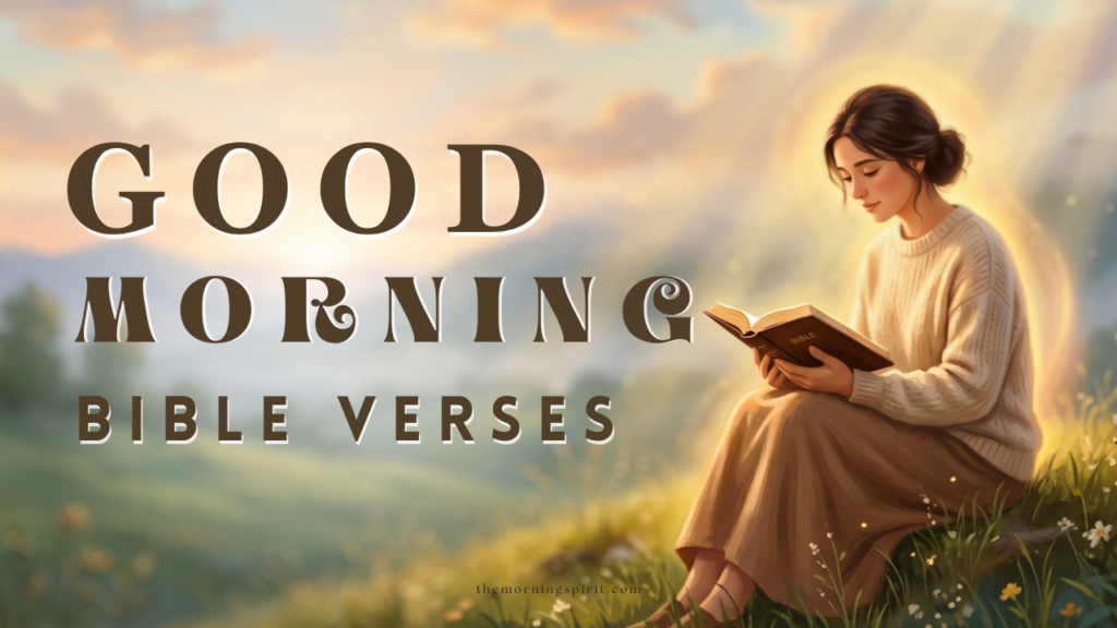 Good Morning Bible Verses